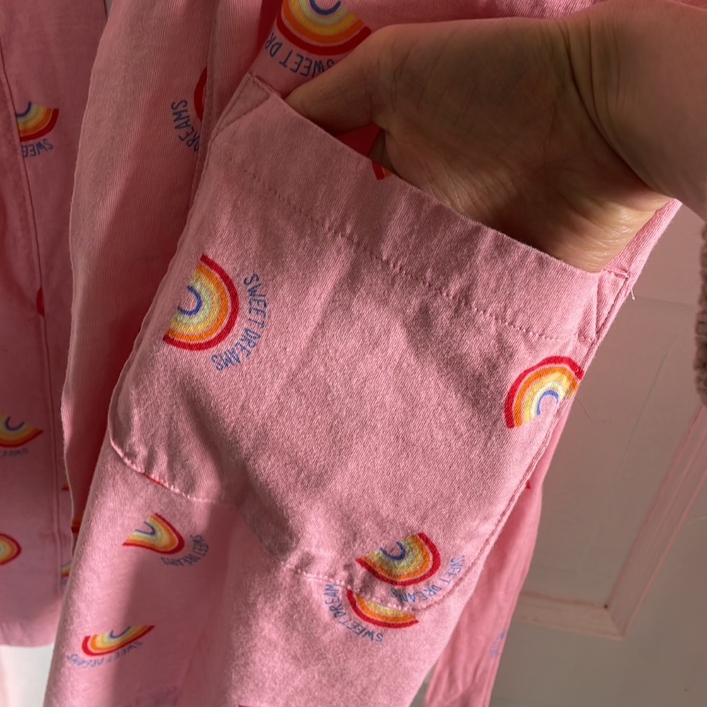 Pink Rainbow Robe - Picture 6 of 10